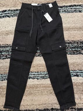 Judy Blue Black High-Waist Jogger Pants